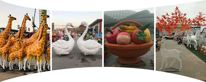 仿真景觀擺件，卡通景觀雕塑