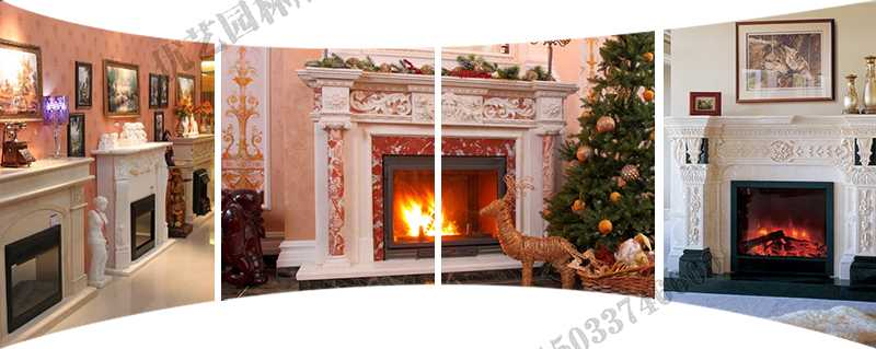 歐式壁爐架實(shí)景，大理石壁爐架定制，石雕壁爐架工廠