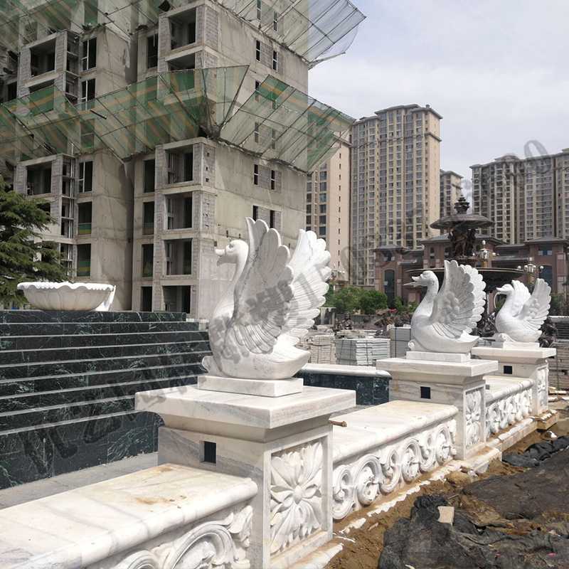 石雕噴泉，石雕天鵝噴泉，大理石天鵝噴泉2.jpg