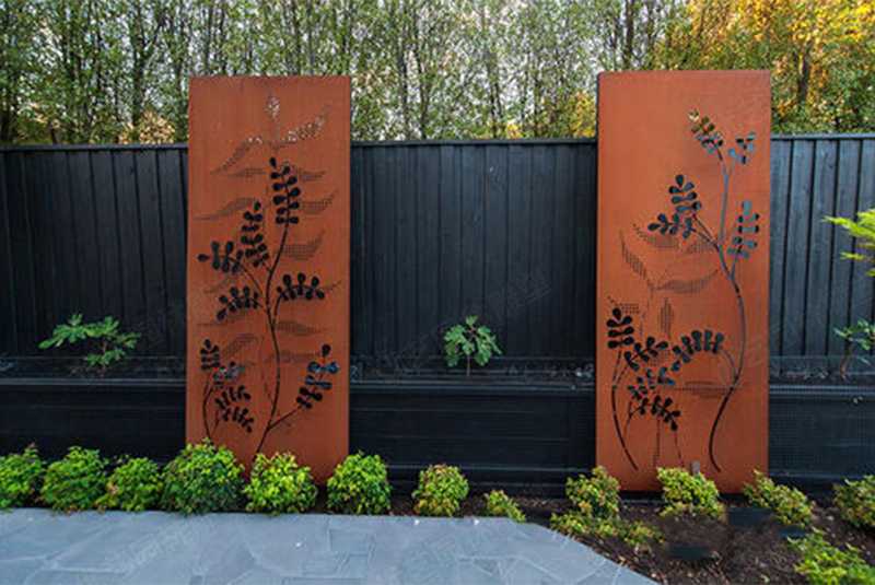 創(chuàng)意耐候鋼擺件，大型耐候鋼雕塑