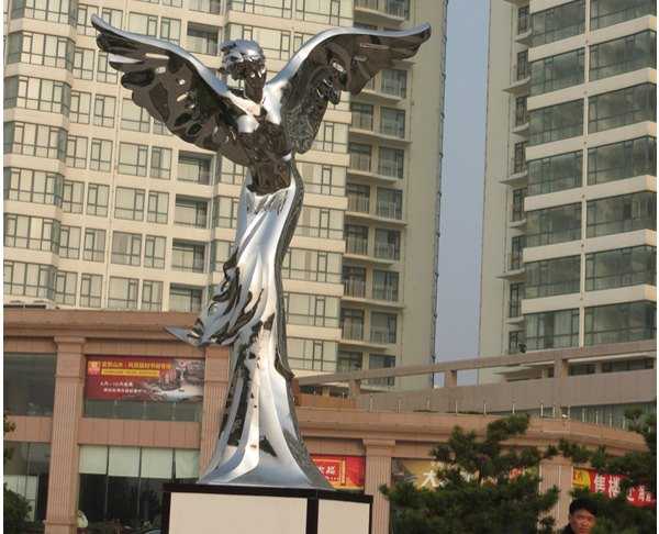 不銹鋼人物雕塑，不銹鋼雕塑工廠